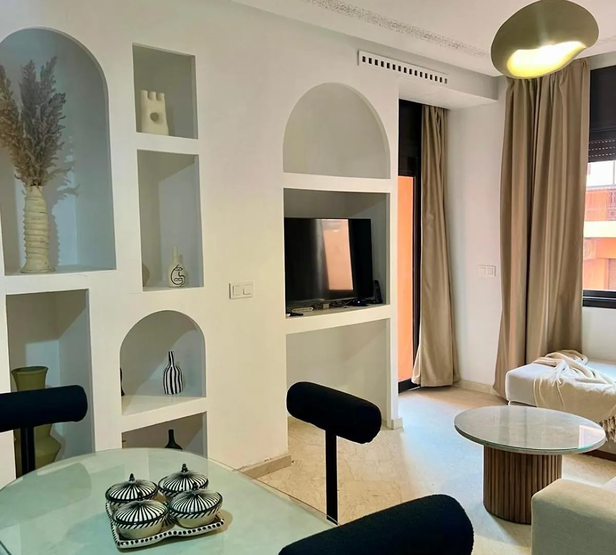 Cosy Appartement Au Coeur De Gueliz Marrakesh Marokko